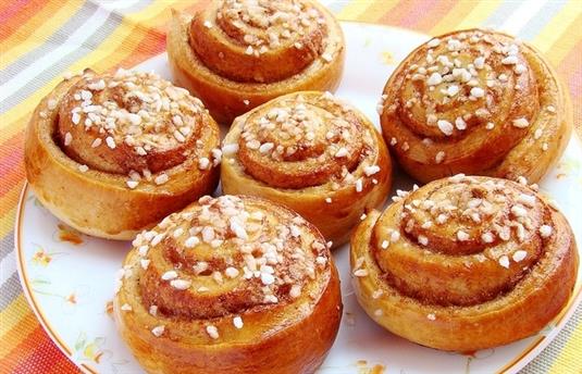 Шведские булочки с корицей