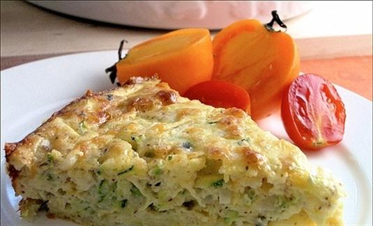 Кабачковая запеканка с сыром