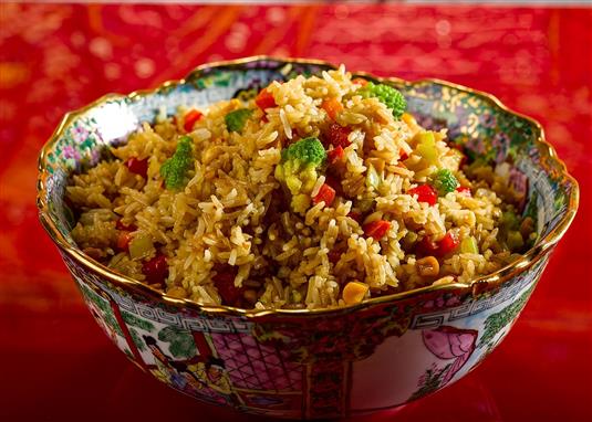 Рис по-японски с овощами
