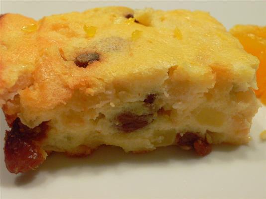 Творожная запеканка с яблоками