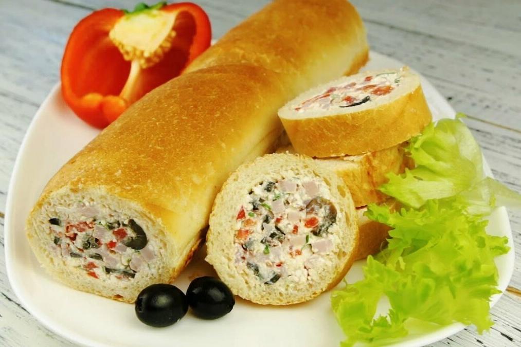 Батон фаршированный Батон фаршированный