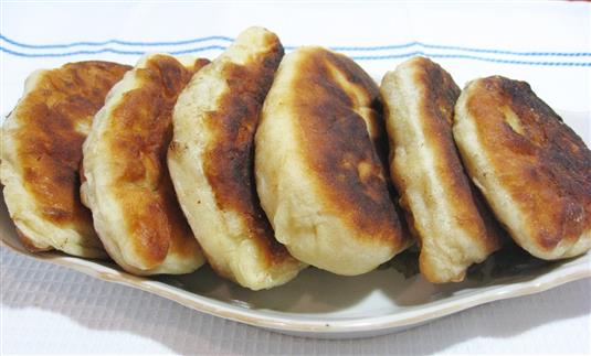 Пирожки с печенкой и картошкой
