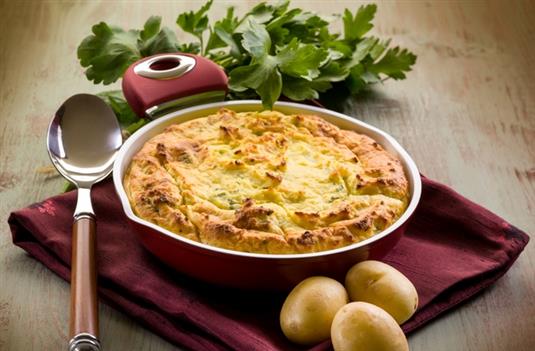 Картофельный пирог с сыром